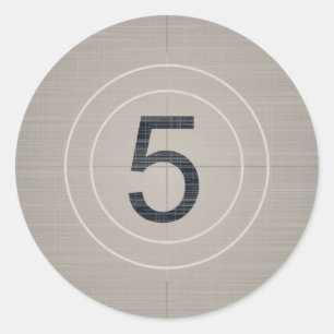 Adesivo Mova a contagem regressiva