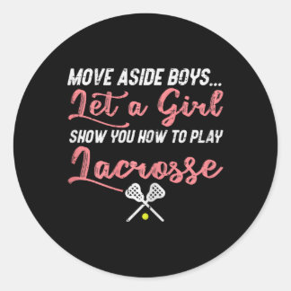 Adesivo Mova Lado Rapazes Lacrosse Legal Jogador de Láx Gi