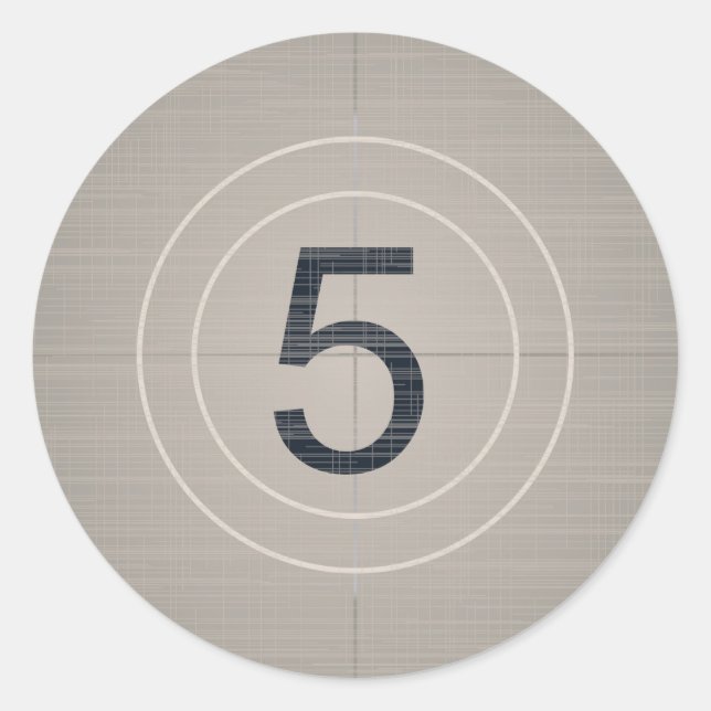 Adesivo Mover contagem para baixo (Frente)