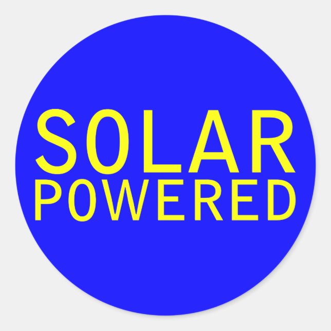 Adesivo movido a energia solar (Frente)
