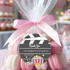 Adesivo Movie Night Birthday Party For Girls