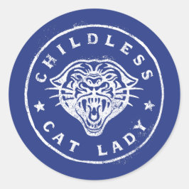 Adesivo Movimento de Senhora de Gato Infantil