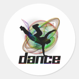 Adesivo Movimento Rápido de Dança da Rua Brevoando Gi