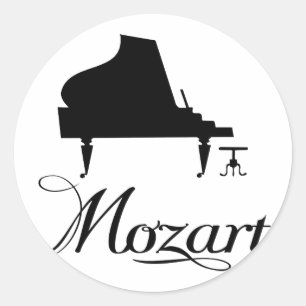 Adesivo Mozart Piano T-Shirt