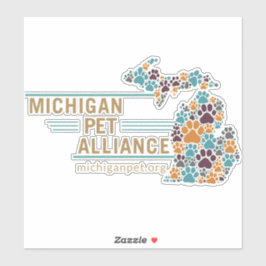 Adesivo MPA Paw Imprime vinilhos recortados personalizados