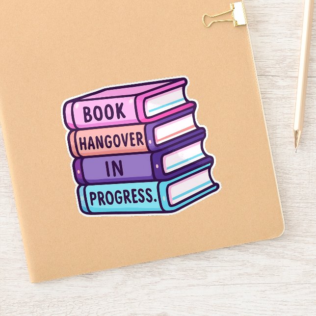 Adesivo mr books Custom-Cut Vinyl Sticker (Notebook)