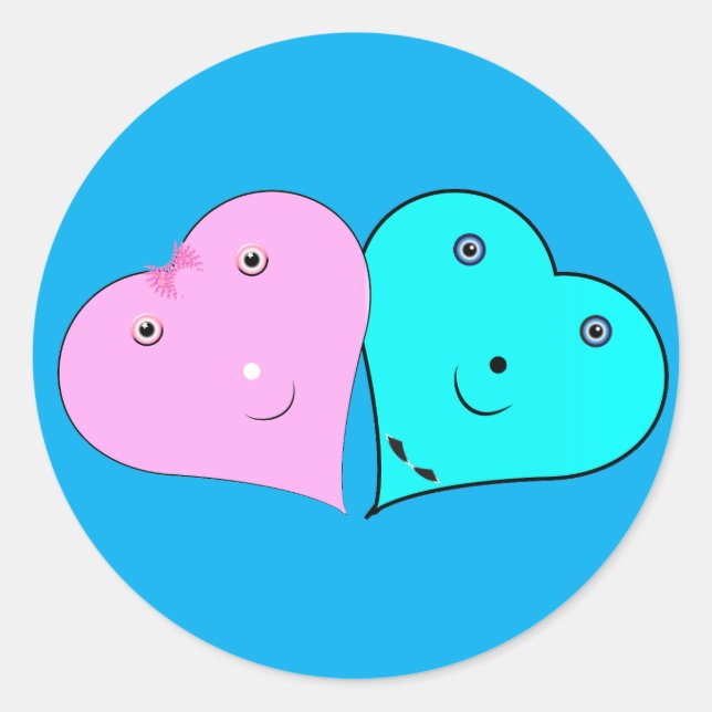 Adesivo mr & mrs coração (Frente)