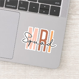 Adesivo MRI Squad Technologist, Radiologia, MRI Tech