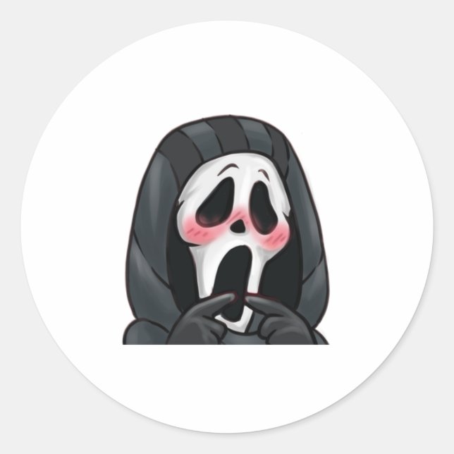 Adesivo mrs ghosty (Frente)