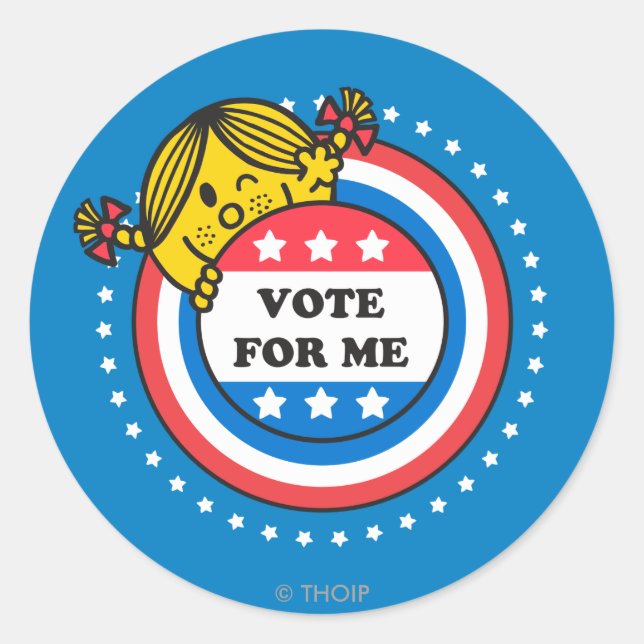 Adesivo Ms. Sunshine - Vote For Me (Frente)