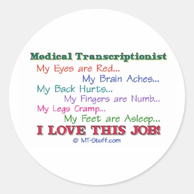 Adesivo MT I Love This Job (Frente)