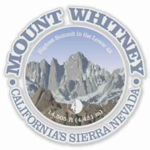 Adesivo Mt Whitney