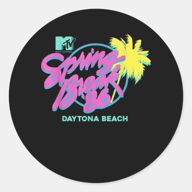 Adesivo MTV Spring Break Daytona Beach (Frente)