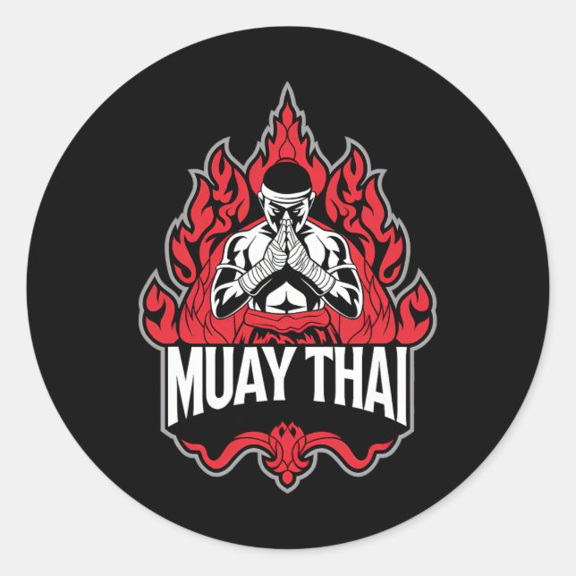 Adesivo Muay Thai Boxing 1 (Frente)