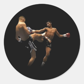 Adesivo Muay Thai Boxing Action