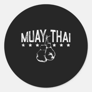 Adesivo Muay Thai Boxing Para Amantes De Artes Marciais 1
