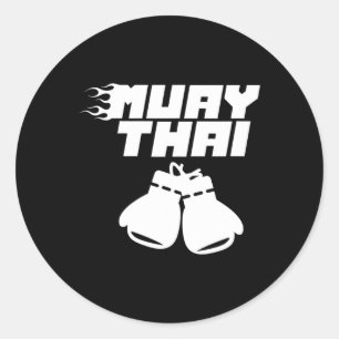 Adesivo Muay Thai Martial Arts Fighter Hob