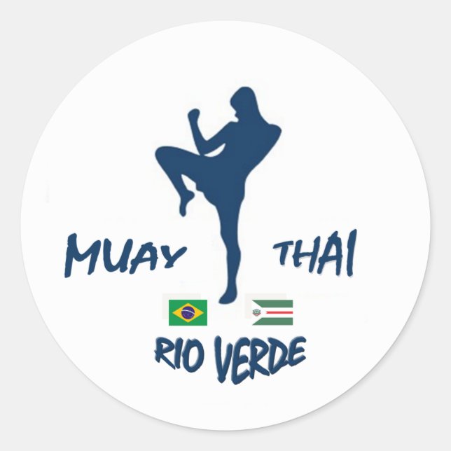 ADESIVO MUAY THAI RIO VERDE (Frente)