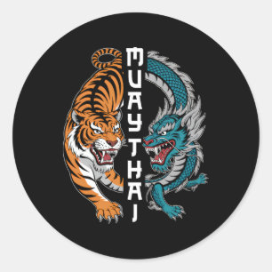 Adesivo Muay Thai Tailândia Boxando Muay Thai Fan Men Mulh