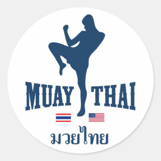 Adesivo Muay Thai Tailândia EUA