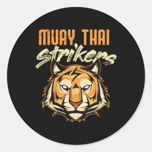 Adesivo Muay Thai Tiger Tailandês Boxing Tailândia Kickbox