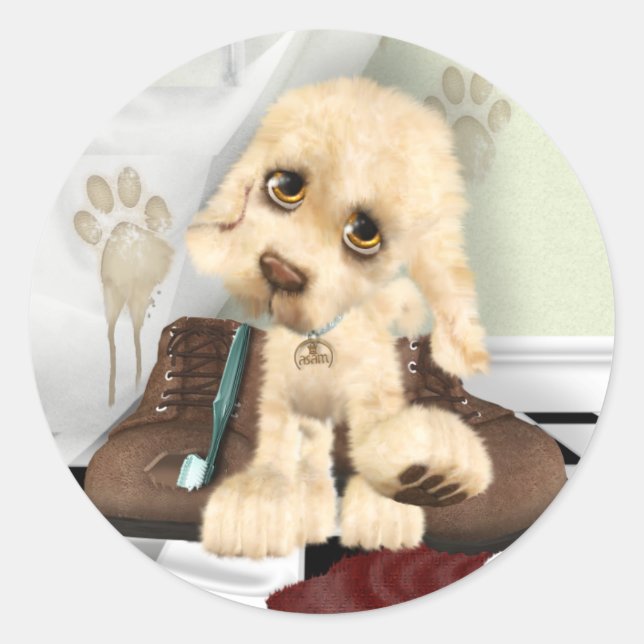 Adesivo Mucky Pup (Frente)