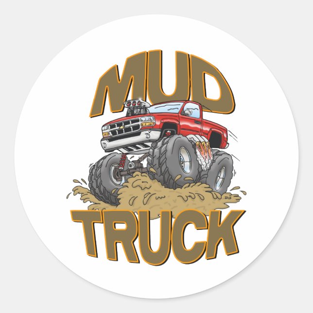 Adesivo Mud Truck Chevy (Frente)