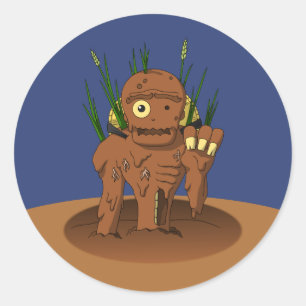 Adesivo Mud Zombie Yokai Dorotabo