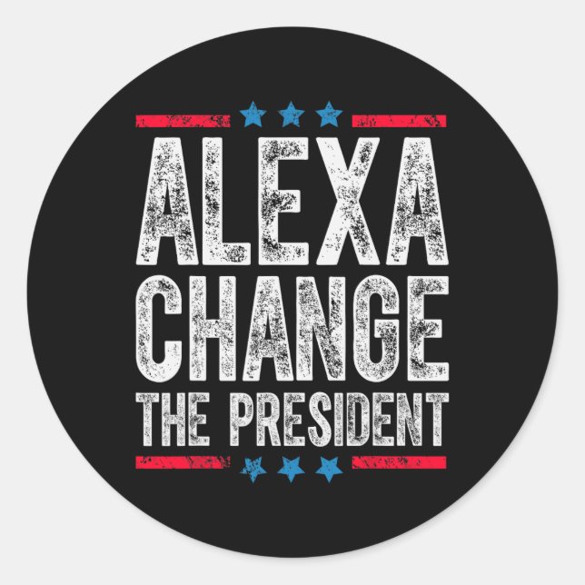 Adesivo Mude O Presidente Engraçado Anti Biden Ideas Pro T (Frente)