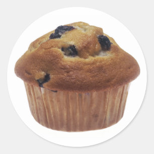 Adesivo Muffin de Blueberry