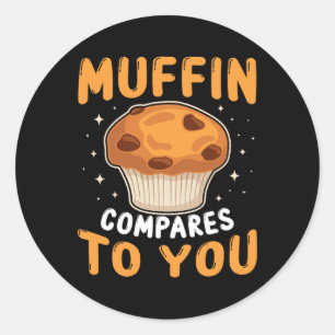 Adesivo Muffin se compara a você Casais fofos Amante da pa