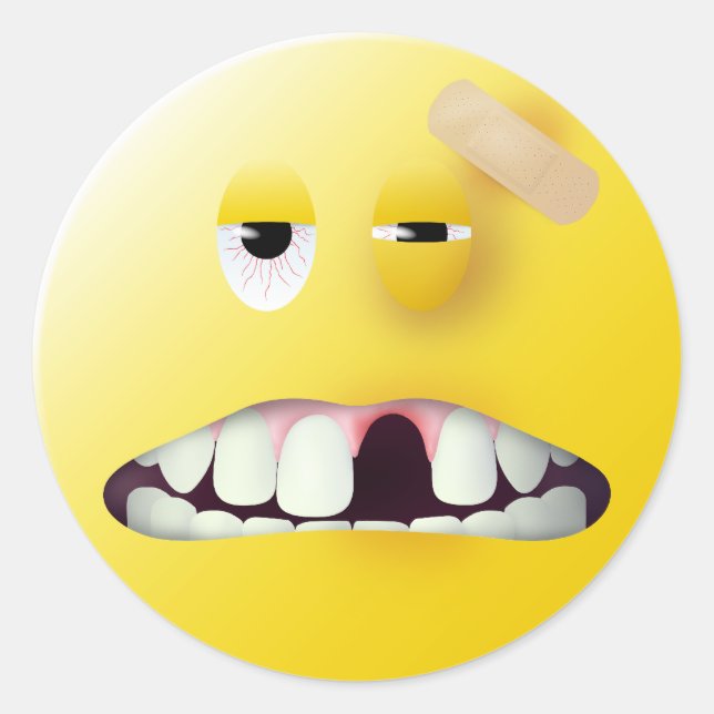 Adesivo Mug Shot Face (Frente)