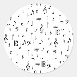 Adesivo Muita música