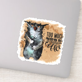 Adesivo Muita segunda-feira  