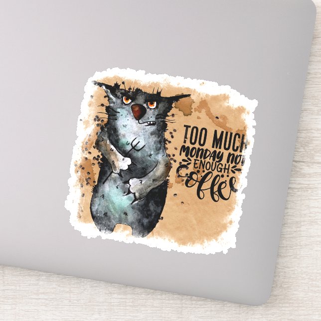 Adesivo Muita segunda-feira   (Detalhe)