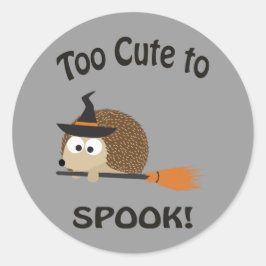 Adesivo Muito Bonita Para Falar! Hedgehog Witch