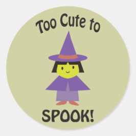 Adesivo Muito bonito para Spook! Bruxa Pequena