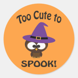 Adesivo Muito bonito para Spook! Owl Witch