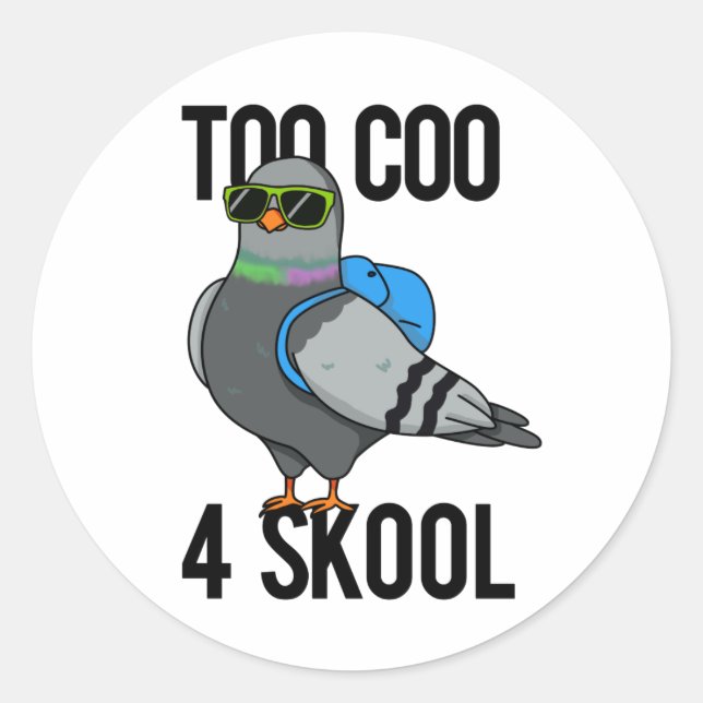 Adesivo Muito Legal 4 Skool Legal Pigeon Pun (Frente)