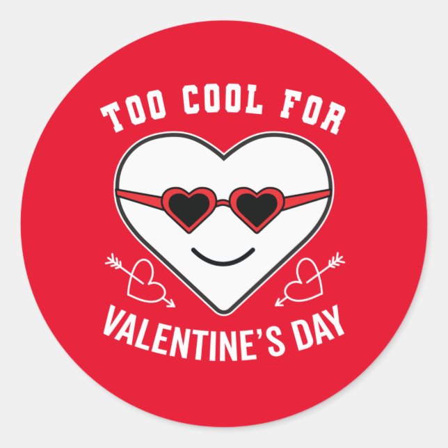 Adesivo Muito Legal Para A Anti-Celebração De Dias de os n (Frente)