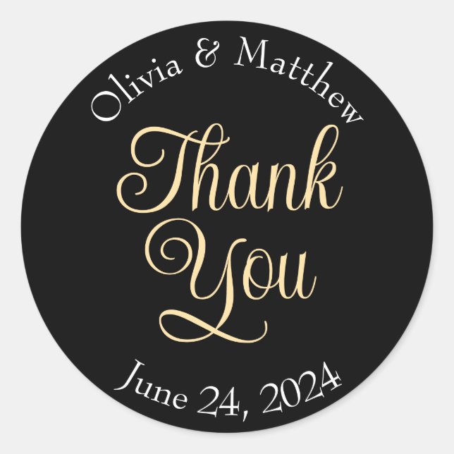 Adesivo Muito obrigado. (Frente)