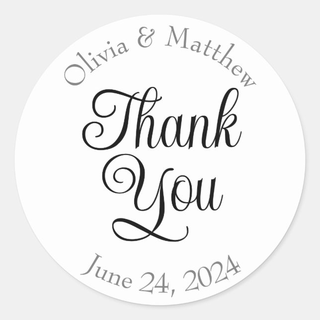 Adesivo Muito obrigado. (Frente)