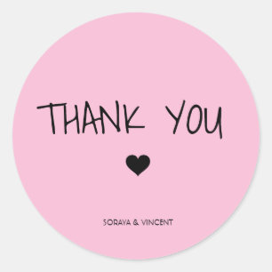 Adesivo Muito obrigado.