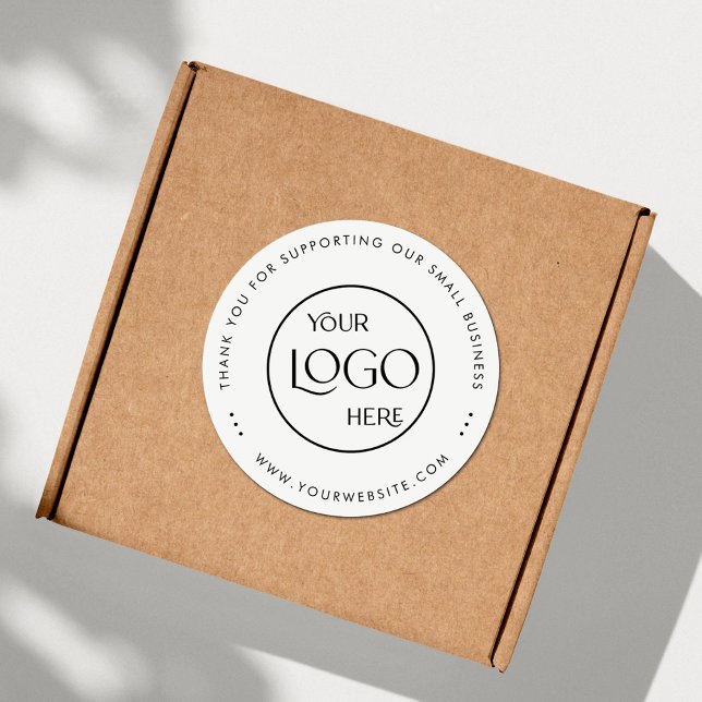 Adesivo Muito obrigado Logotipo para pequenas empresas Bra (Criador carregado)