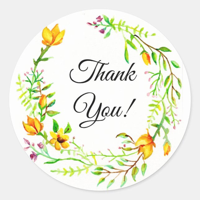 Adesivo Muito Obrigado, Stickers (Frente)