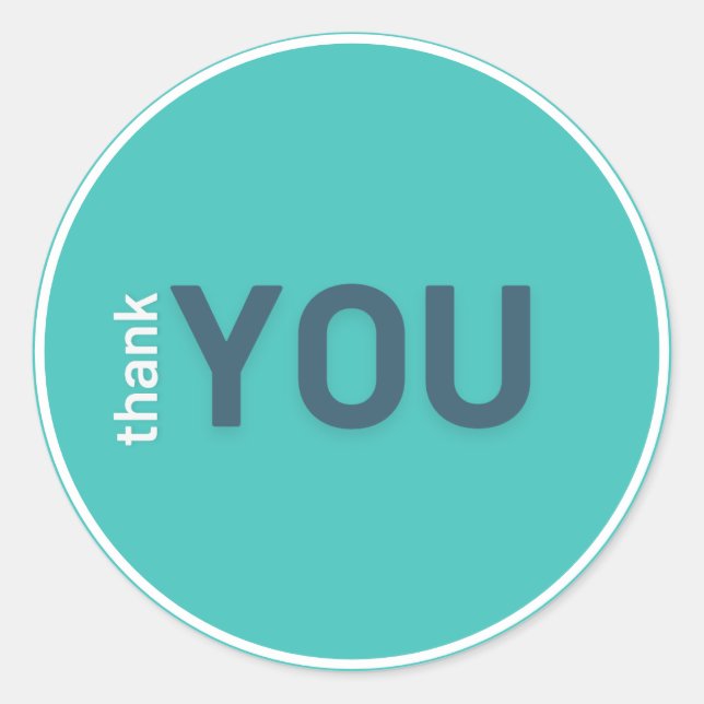 Adesivo Muito Obrigado, Stickers (Frente)