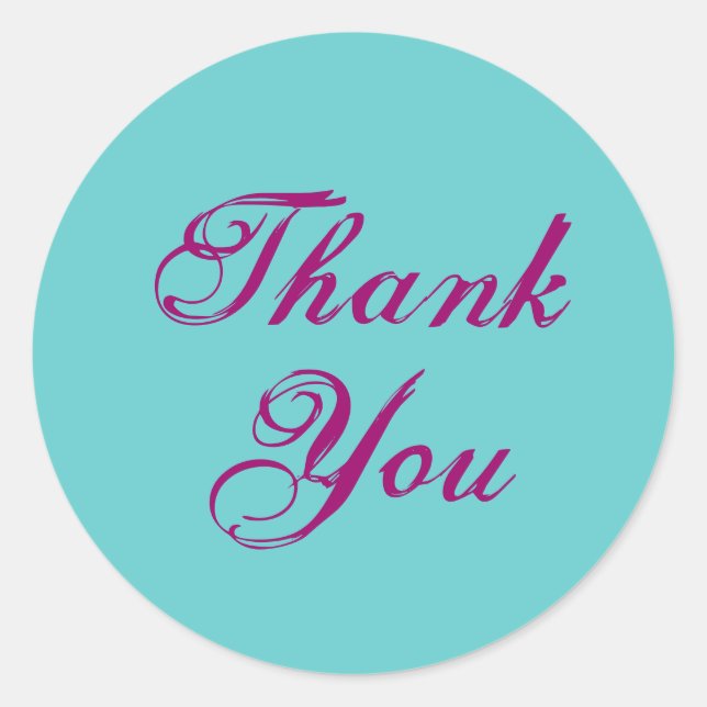 Adesivo Muito Obrigado, Stickers (Frente)