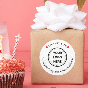 Adesivo Muito obrigado Vestido Homemade com Logótipo