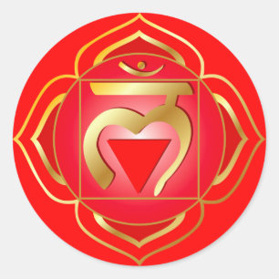 Adesivo muladhara ou raiz chakra Sticker