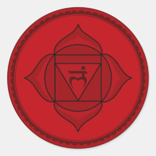 Adesivo muladhara ou raiz chakra Sticker
